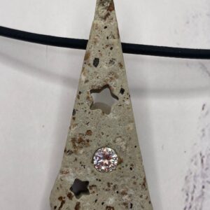 Star hole in Dacite rock (California)